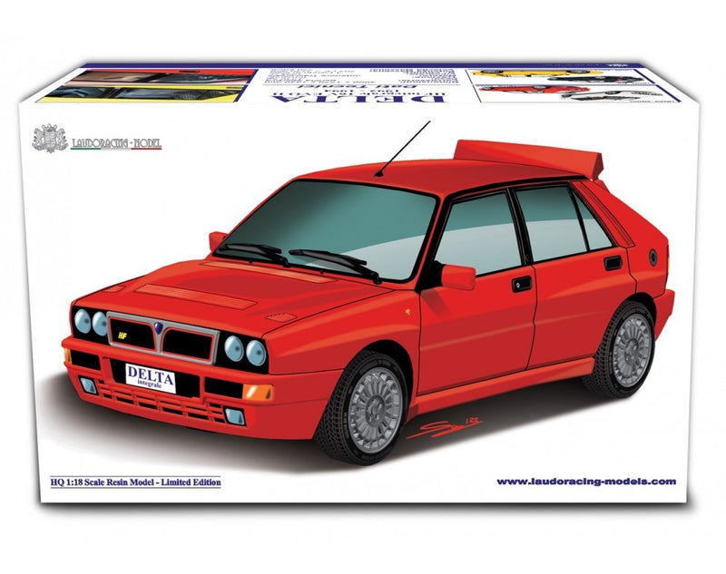 Lancia Delta HF Integrale Evo II 1992-94 Rosso Monza 1:18-15