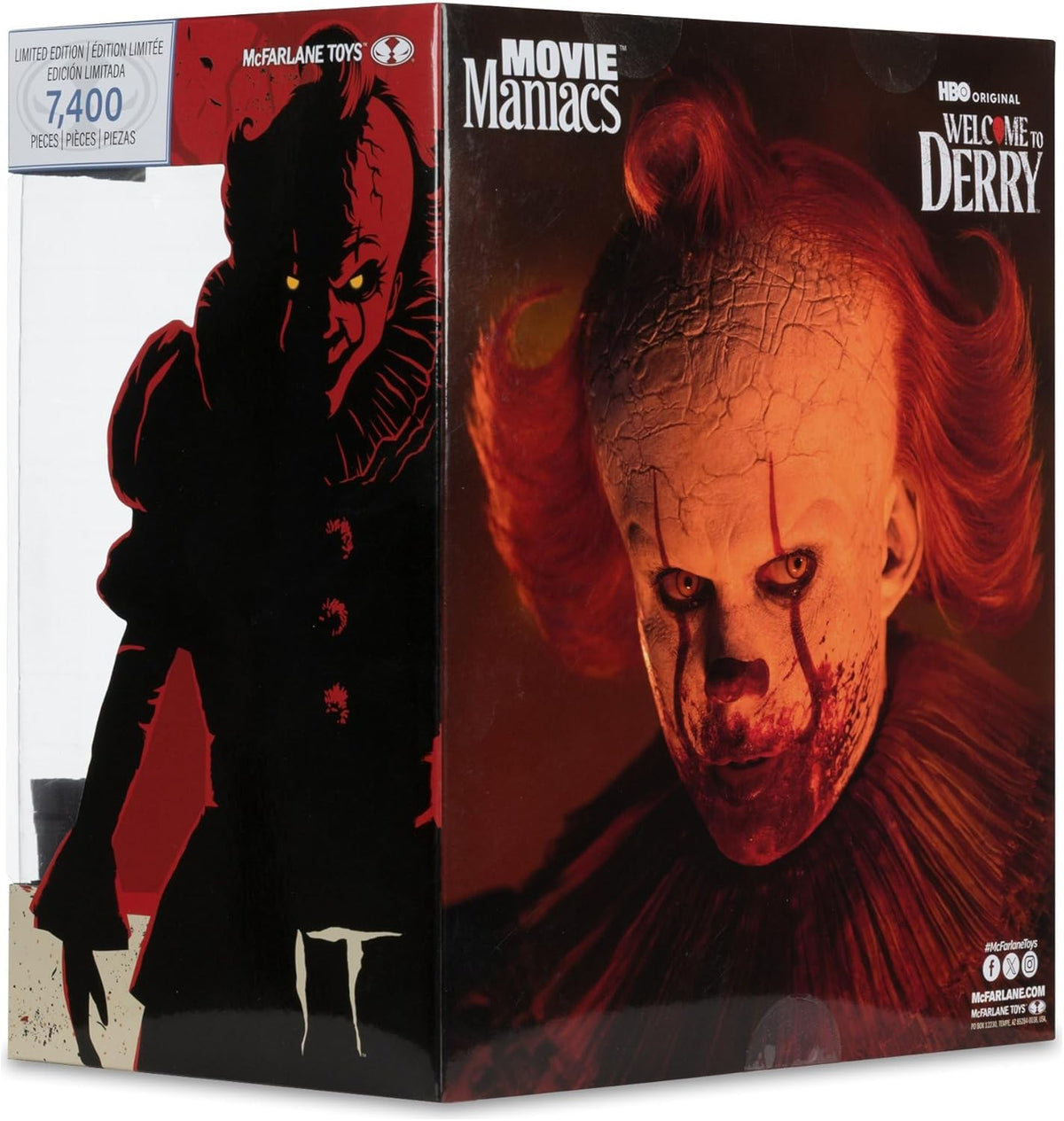 Pennywise Bloody Movie Maniacs "Welcome to Derry" AF 15cm-h-7