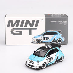 Abarth 595 LB-WORKS x Abas Works IZTK 1:64-1