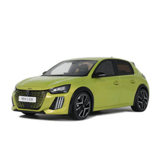 Peugeot e-208 GT 2024 Jaune Agueda 1:18-1