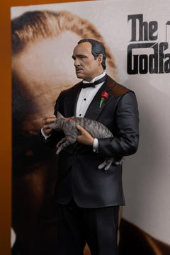 Don Vito Corleone Il Parino Movie Maniacs The Godfather Posed Figure 16cm-9