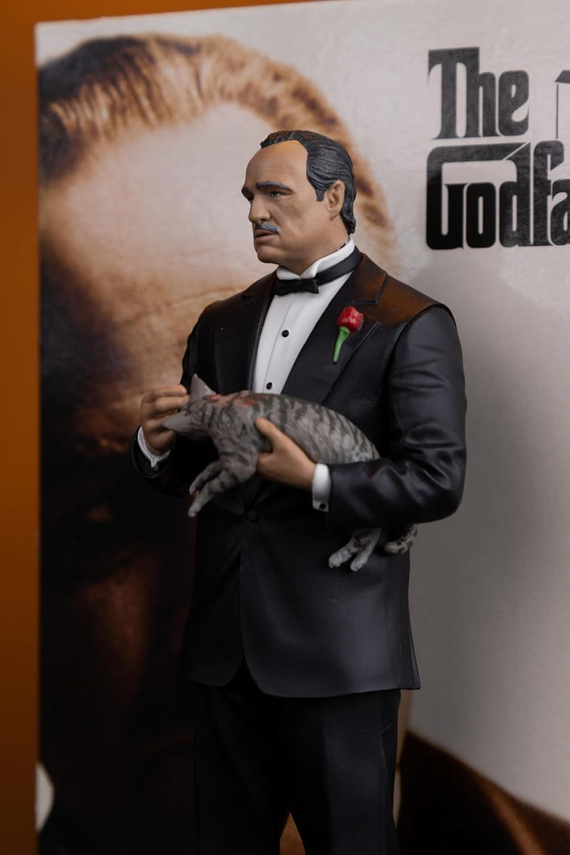 Don Vito Corleone Il Parino Movie Maniacs The Godfather Posed Figure 16cm-9