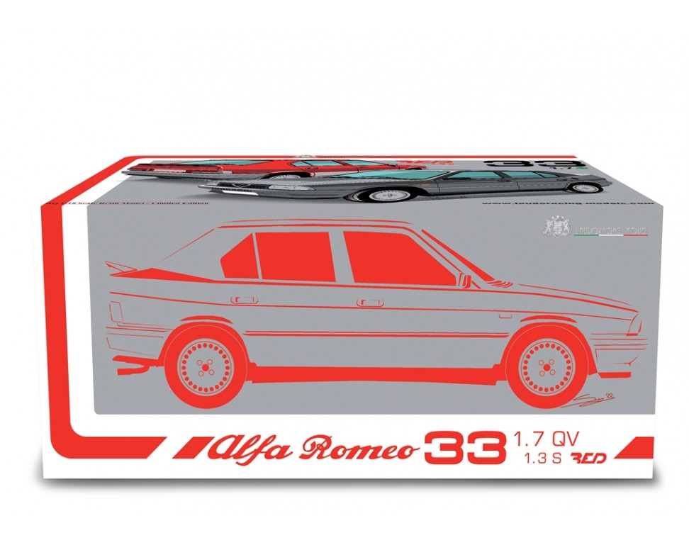 Alfa Romeo Alfa 33 1.7 Q.V. 1986 Grigio scuro metallizzato 1:18-18