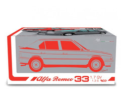 Alfa Romeo Alfa 33 1.7 Q.V. 1986 Grigio scuro metallizzato 1:18-18