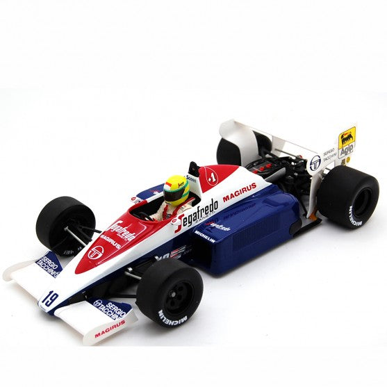 Toleman  Hart TG 184 F1 1984 Ayrton Senna 1:18-7