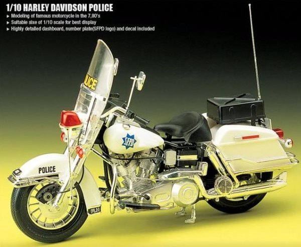 Harley Davidson Police Academy 15500 kit 1:10-1