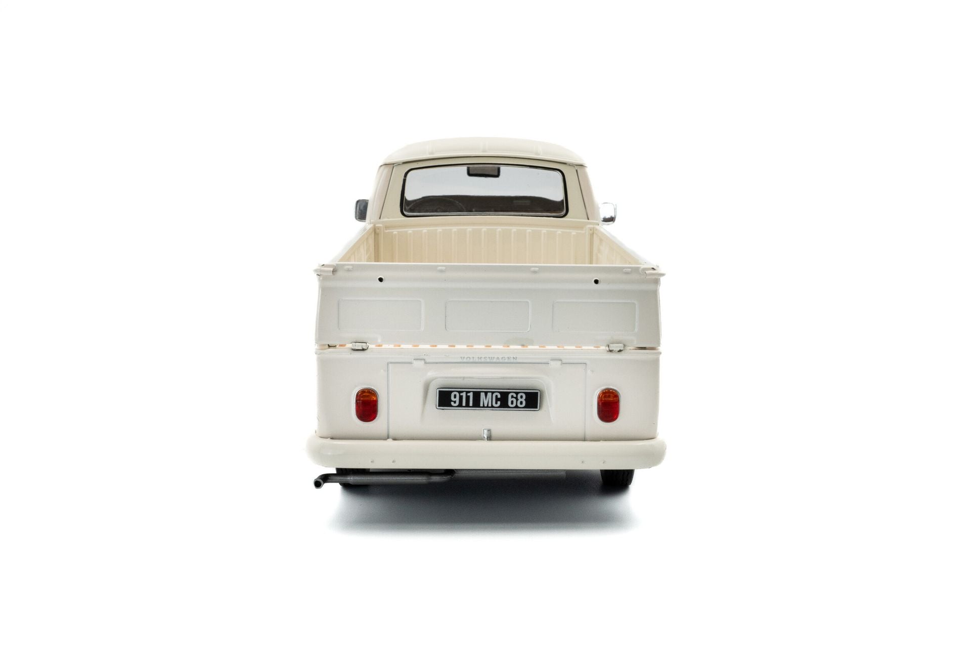 Volkswagen VW T2 Pick-Up "Porsche Racing" 1968 white 1:18-4