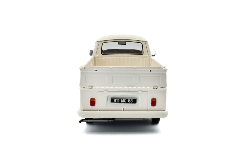 Volkswagen VW T2 Pick-Up "Porsche Racing" 1968 white 1:18-4