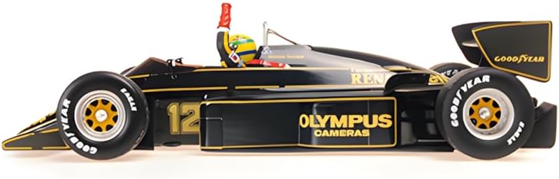 Lotus Renault 97T Winner Portugal Gp 1985 First Victory Ayrton Senna 1:18-3