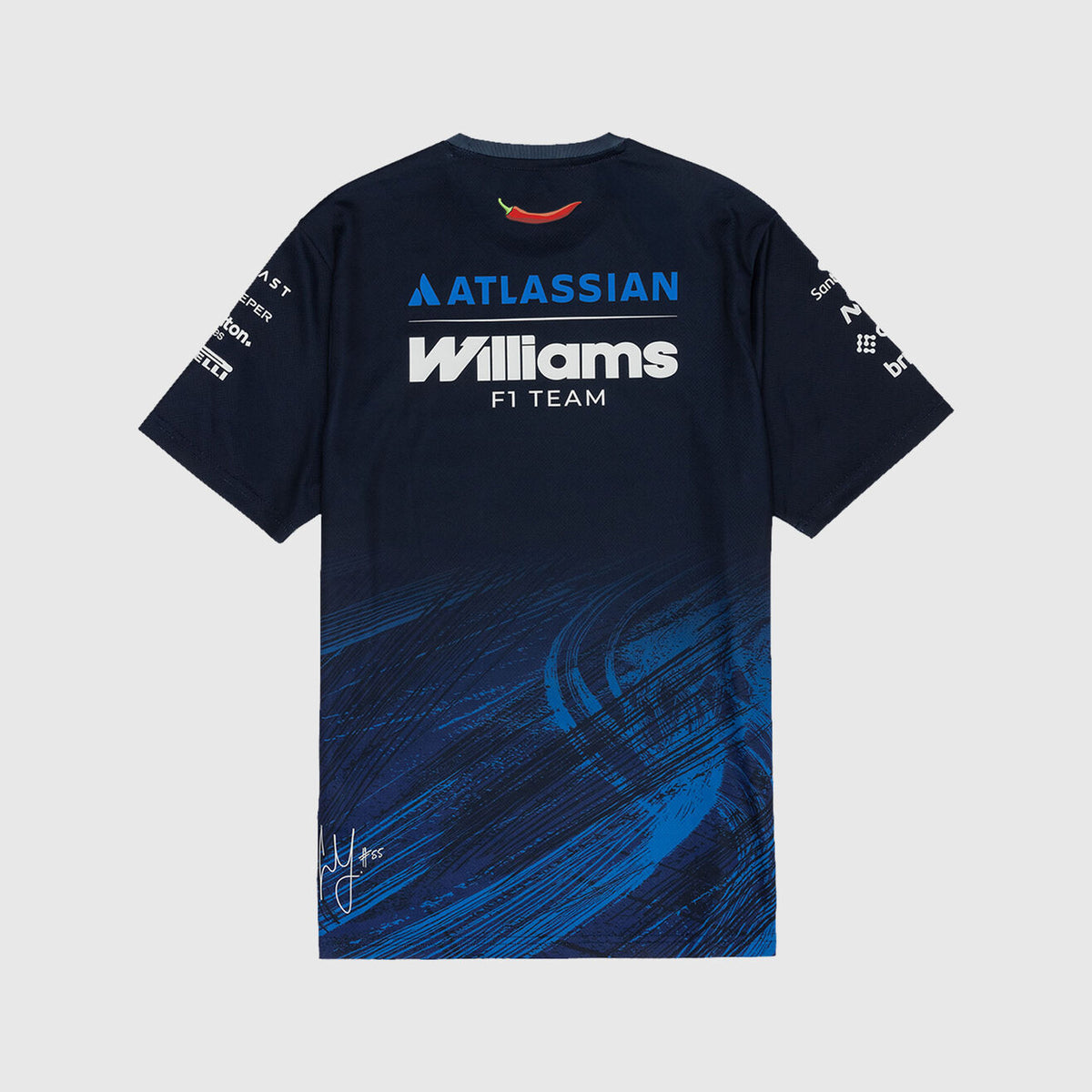 Williams Racing F1 2026 T-shirt Tech Carlos Sainz New Era-2