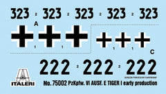 Pz. kpfw. VI Tiger I Ausf.E Starter Set Kit 1:56-3