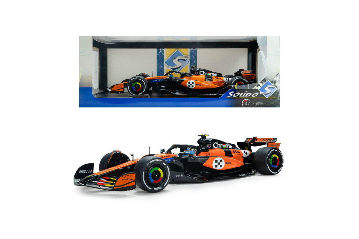 McLaren MCL39 F1 Monaco GP 2025 Lando Norris 1:18-12