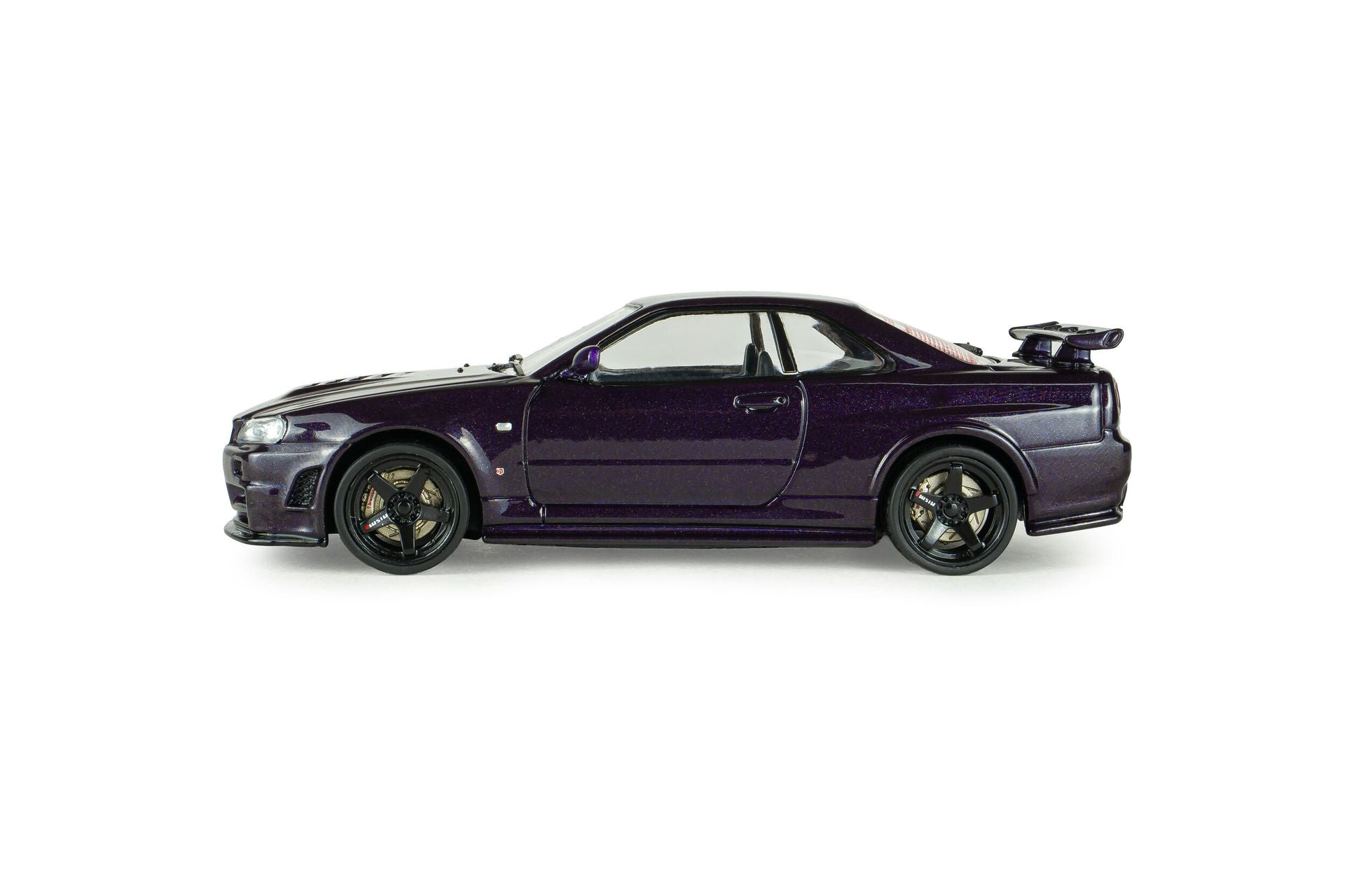 Nissan Skyline GT-R (BNR34) Nismo Parts 2025 purple 1:43-3