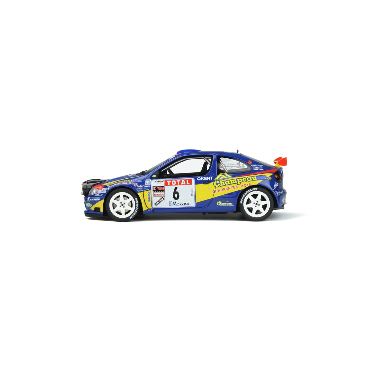 Renault Megane Maxi Blue 2000 Rally Du Mont Blanc 1:18-3