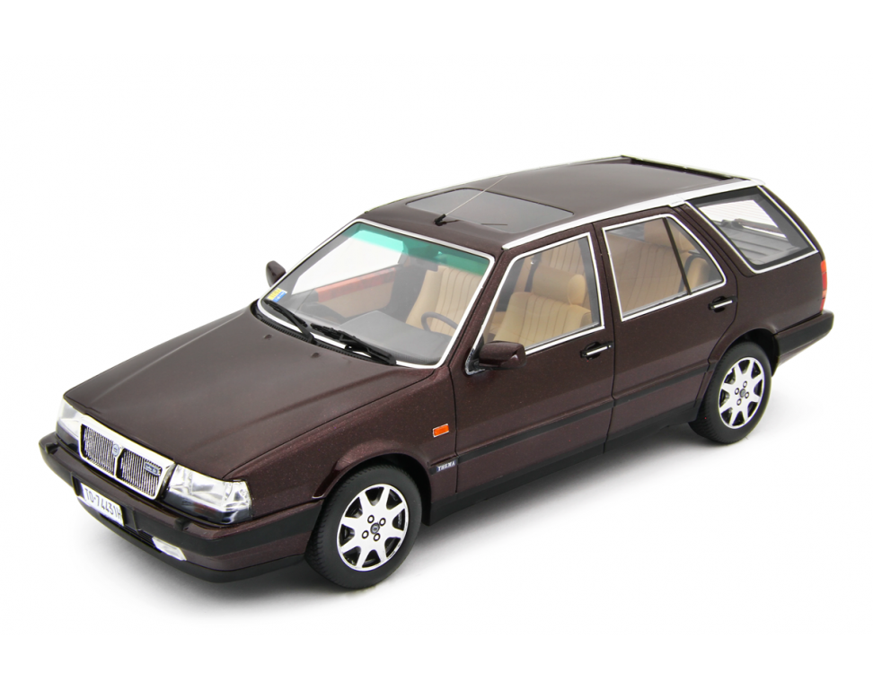 Lancia Thema Station Wagon T.D. 1988-92 Bordeaux Metallizzato 1:18-17