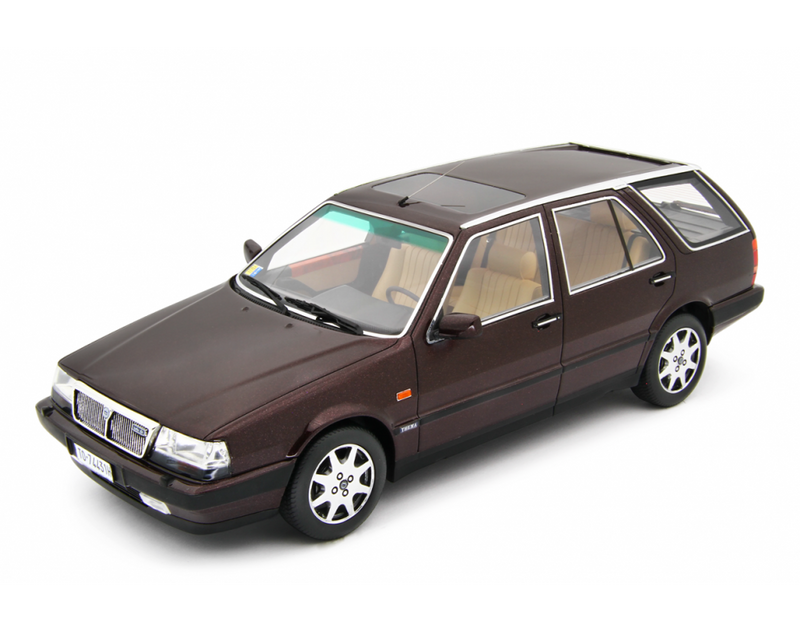 Lancia Thema Station Wagon T.D. 1988-92 Bordeaux Metallizzato 1:18-4