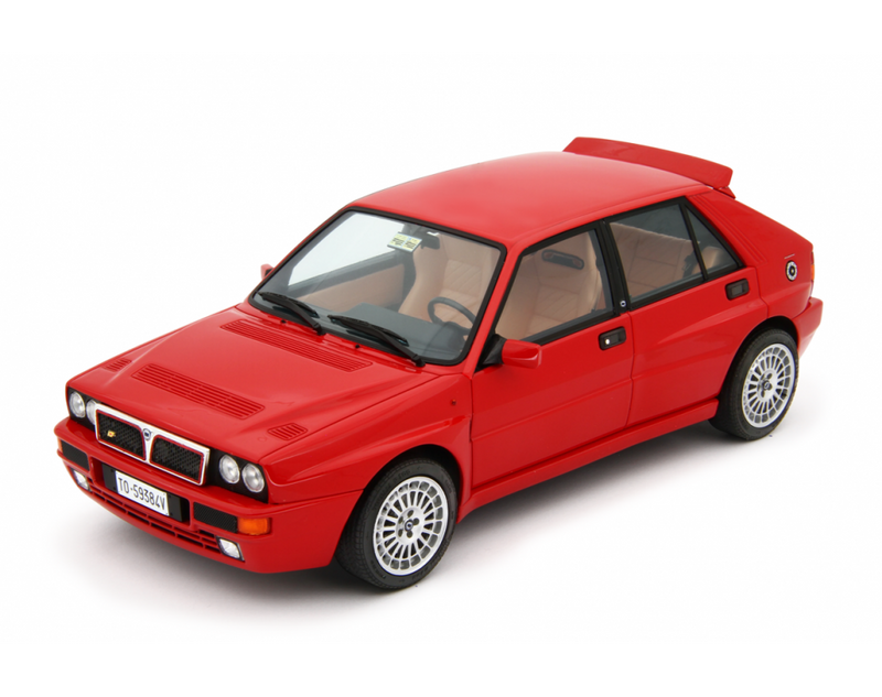 Lancia Delta HF Integrale Evo II 1992-94 Rosso Monza 1:18-5