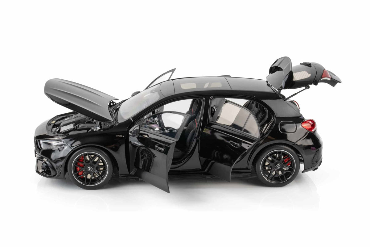 Mercedes-Benz A-Class A45S 2023 4-Matic AMG Cosmos Black 1:18-4