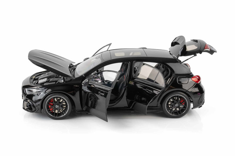 Mercedes-Benz A-Class A45S 2023 4-Matic AMG Cosmos Black 1:18-4