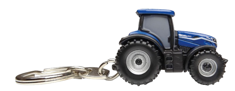 New Holland T7.210 Dynamic Blue 2026 Keyring Portachiavi-4