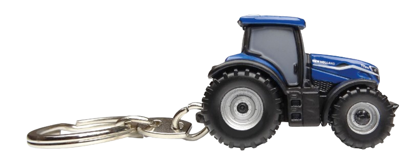 New Holland T7.210 Dynamic Blue 2026 Keyring Portachiavi-4