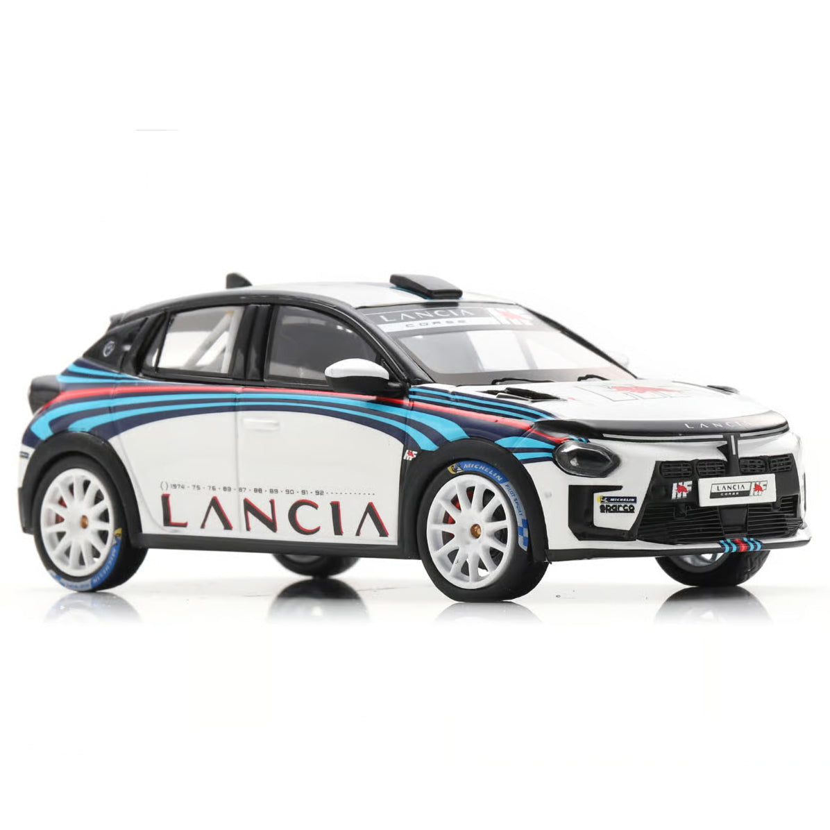 Lancia Ypsilon Rally 4 HF Presentation Model 1:43-4