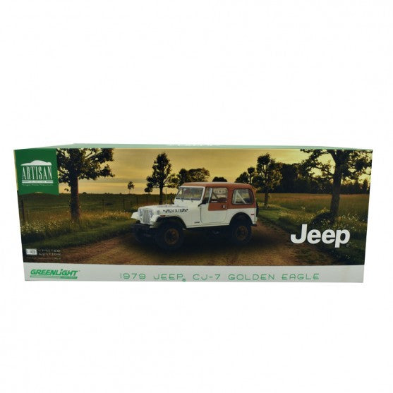 Jeep CJ 7 Golden Eagle 1979 "Dixie" "The Dukes of Hazzard" 1:18-10