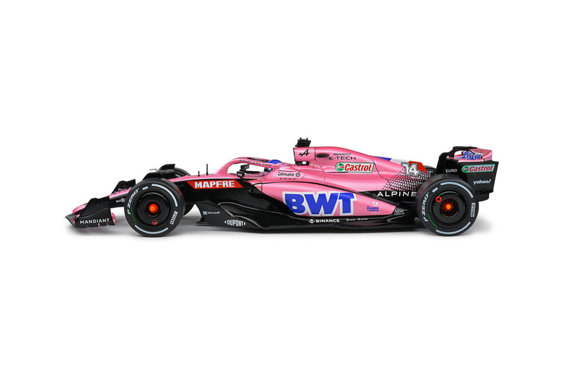 Alpine A522 BWT F1 Team 9th Saudi Arabian GP 2022 Fernando Alonso 1:18-3