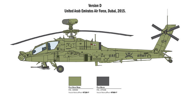AH-64D Apache Longbow Kit 1:48-7