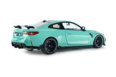 BMW M4 Competition (G82) 2024 with Performance Parts mint green 1:18-5