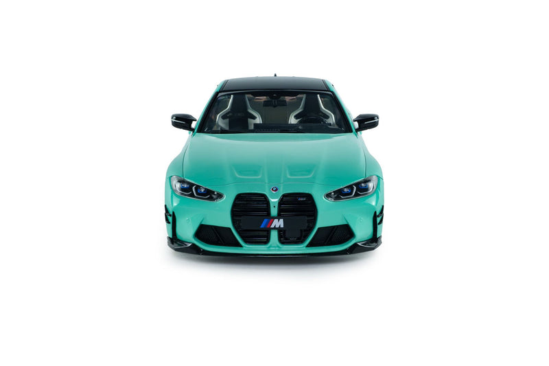 BMW M4 Competition (G82) 2024 with Performance Parts mint green 1:18-8