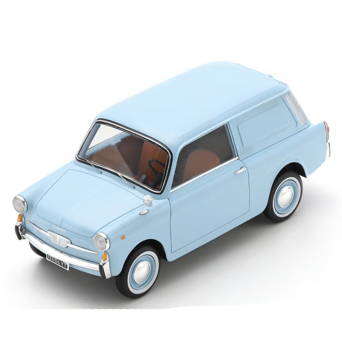 Autobianchi Bianchina 1965 "Furgoncino Van" Light Blue 1:18