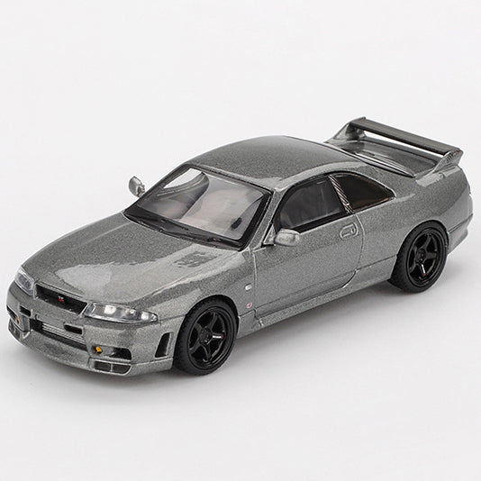 NISSAN Skyline GT-R Dark Metal Gray (NISMO BCNR33 CRS Version) 1:64