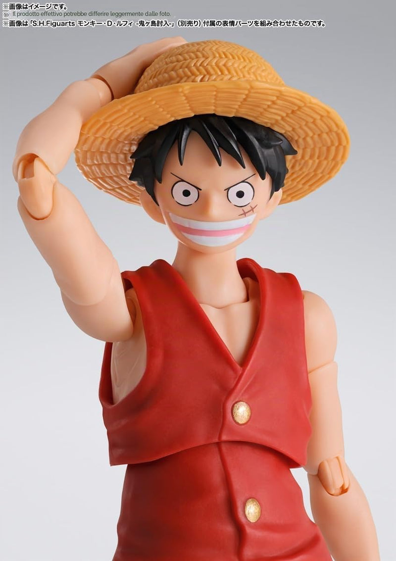 One Piece Monkey D. Luffy Romance Dawn Shf Bandai-10