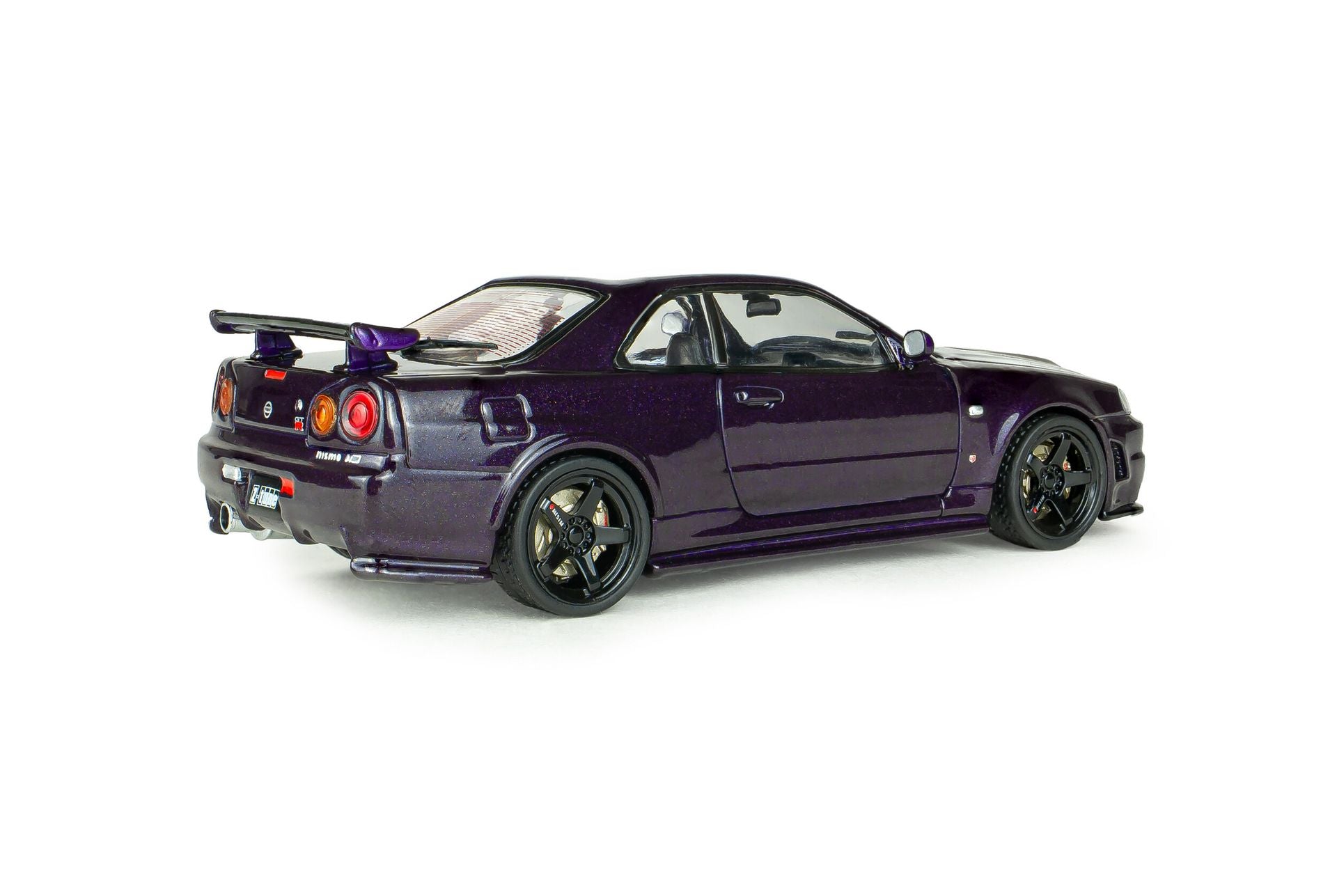Nissan Skyline GT-R (BNR34) Nismo Parts 2025 purple 1:43-5
