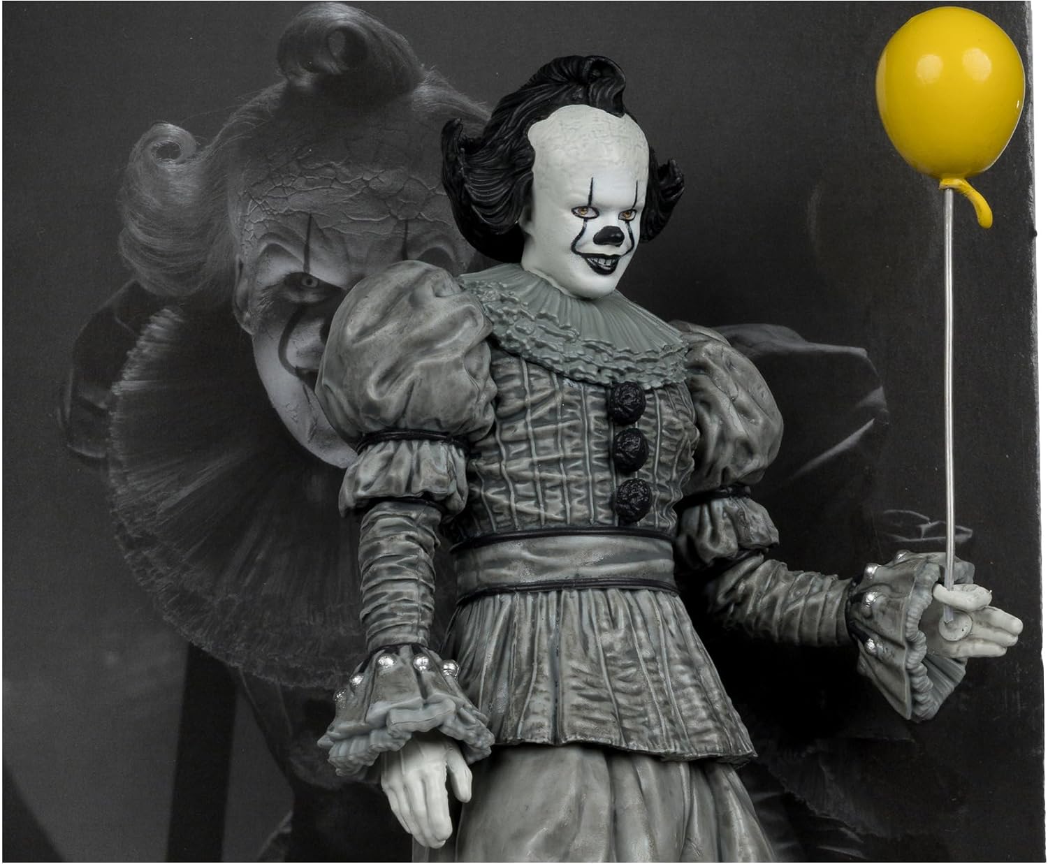 Pennywise Black&white Movie Maniacs "Welcome to Derry" AF 15cm-h-3