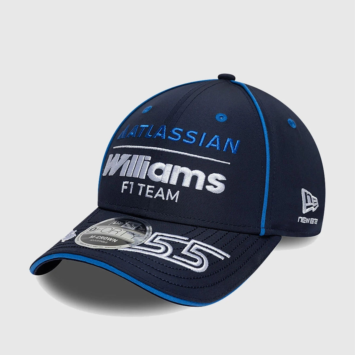 Williams Racing F1 2026 Berretto Baseball Carlos Sainz New Era Navy-1