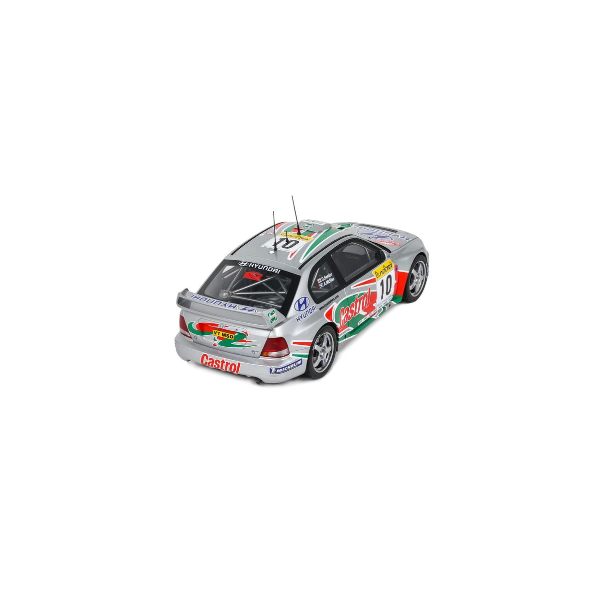 Hyundai Accent WRC 2001 Rally Monte Carlo 1:18-9