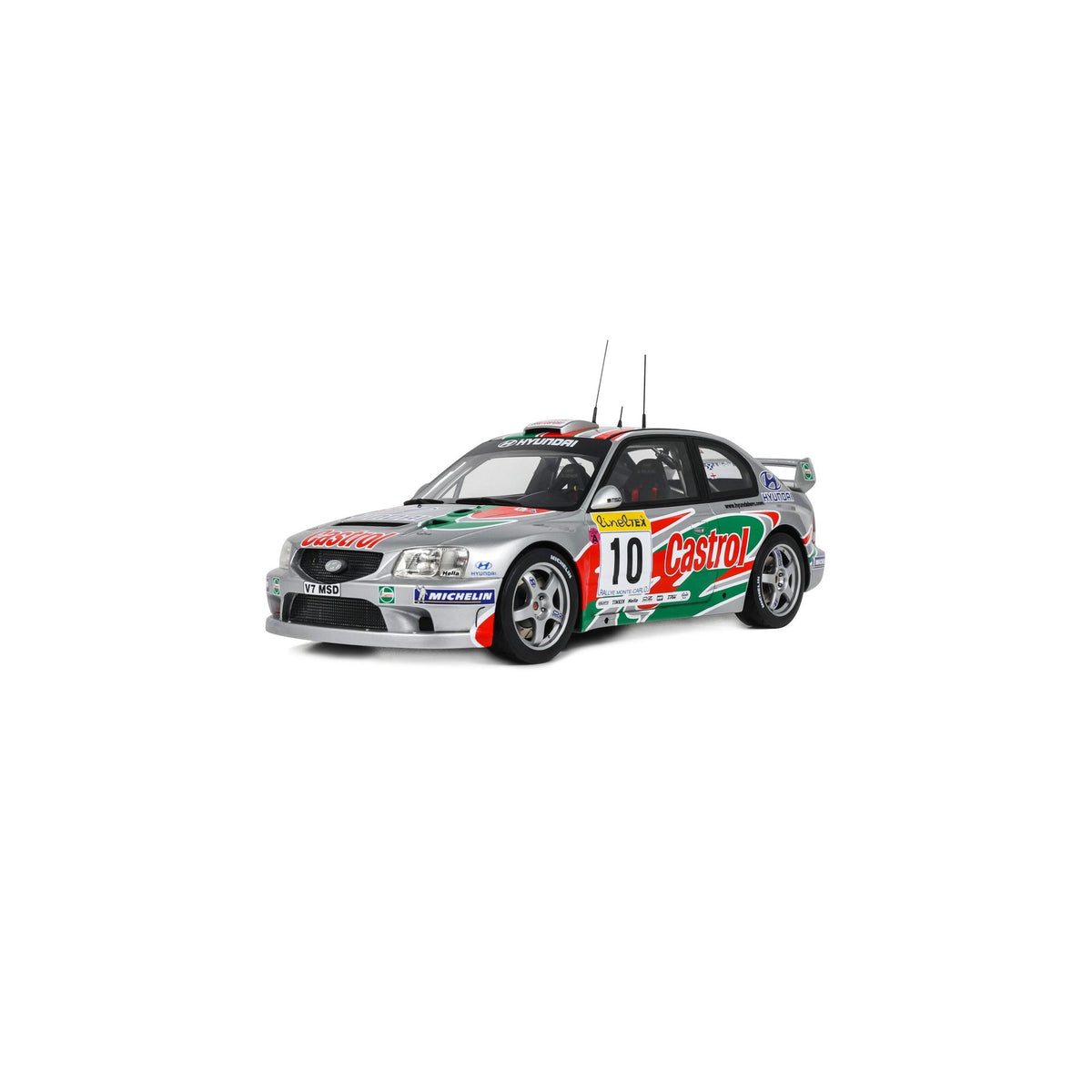 Hyundai Accent WRC 2001 Rally Monte Carlo 1:18-2