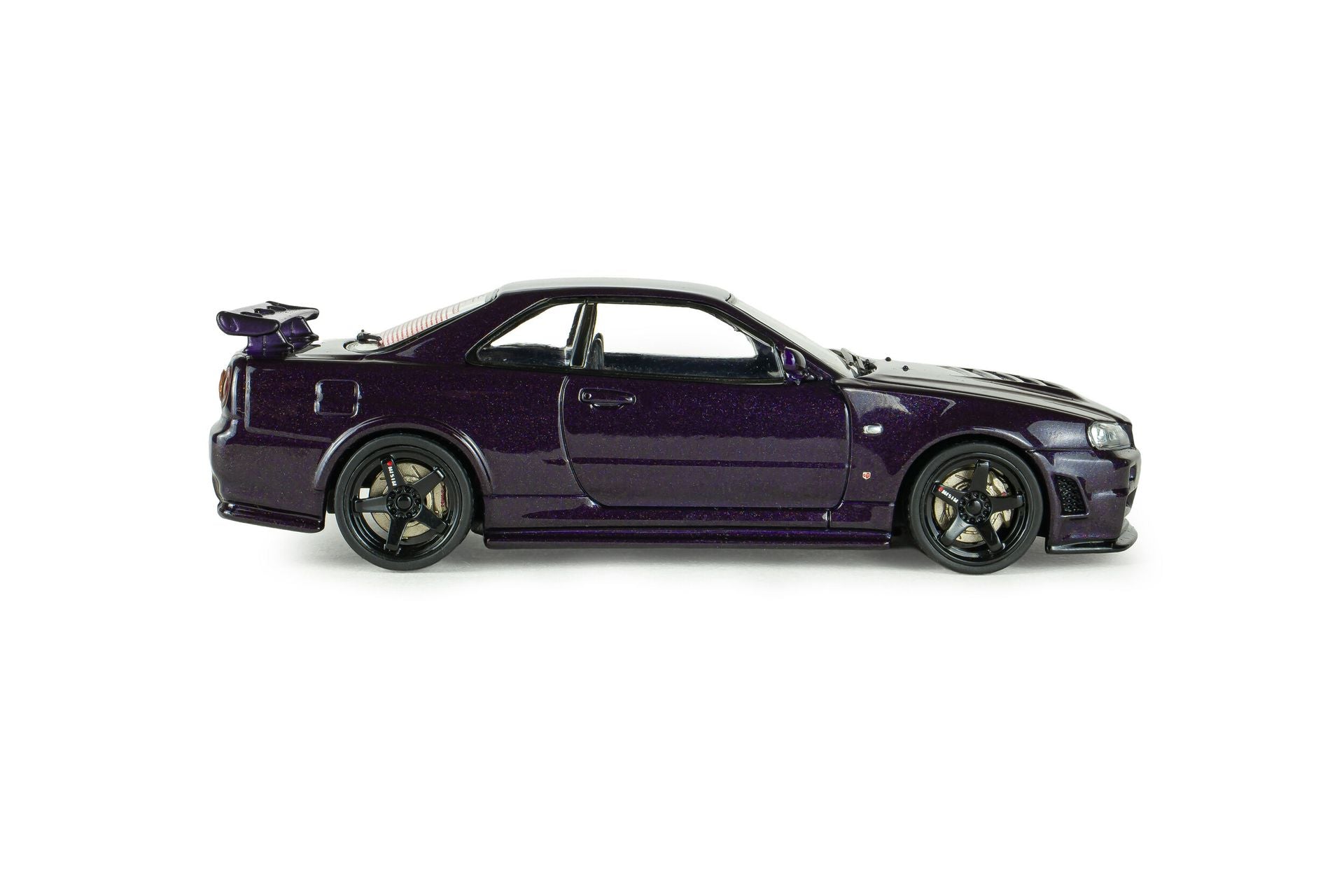 Nissan Skyline GT-R (BNR34) Nismo Parts 2025 purple 1:43-6