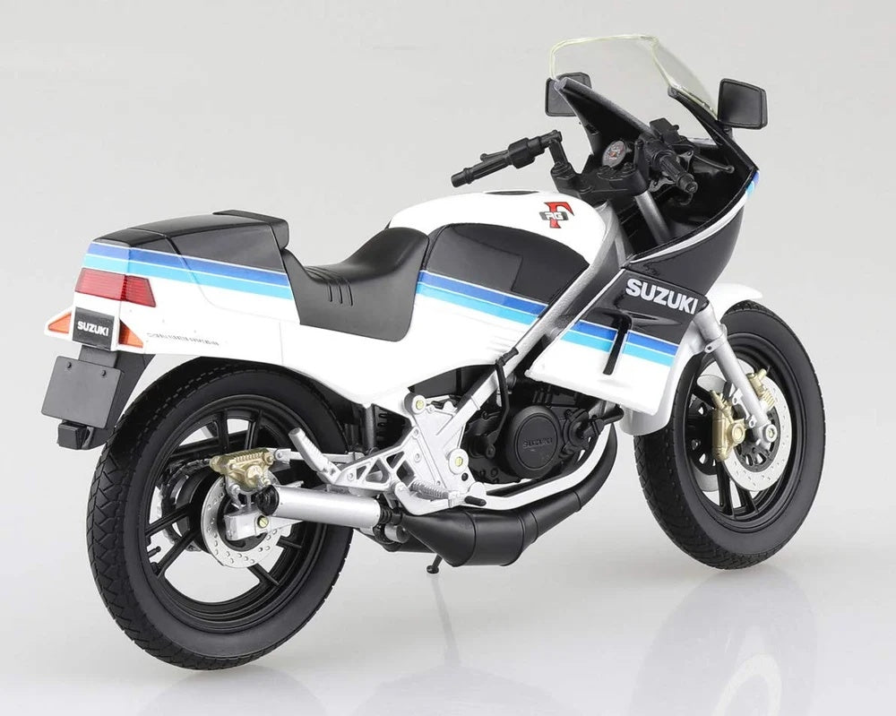 Suzuki RG250R 1983 White - Blue 1:12-2