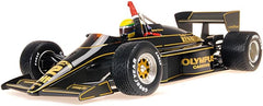 Lotus Renault 97T Winner Portugal Gp 1985 First Victory Ayrton Senna 1:18-4