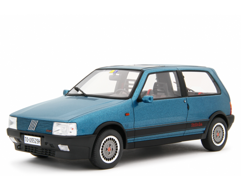Fiat Uno Turbo i.e. 1988 Antiskid Blu Metallizzato 1:18-1