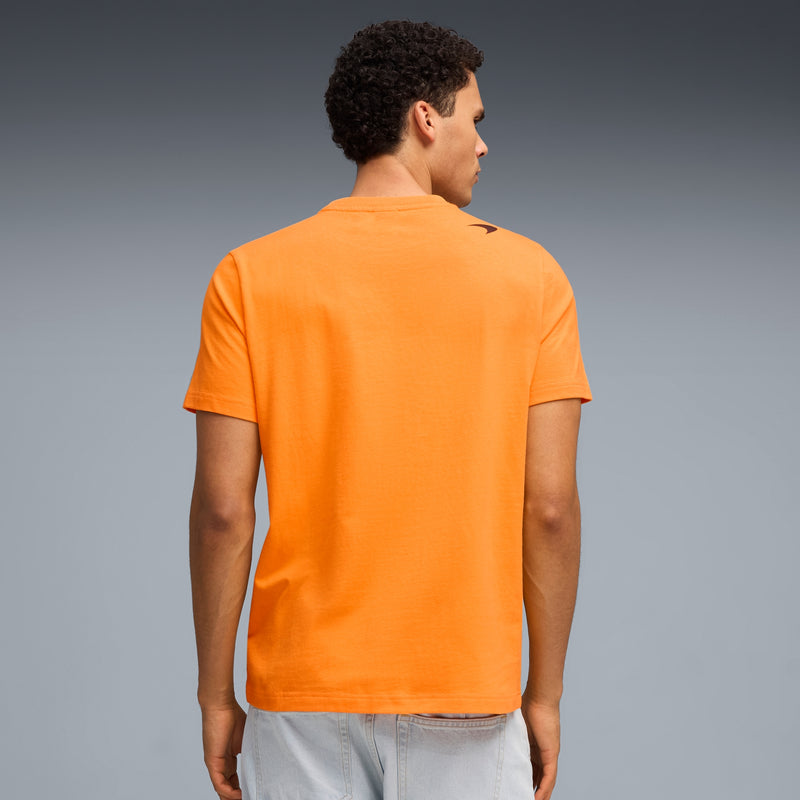 McLaren F1 2026 T-Shirt Core Essenzial Logo Maglietta Orange Puma-4
