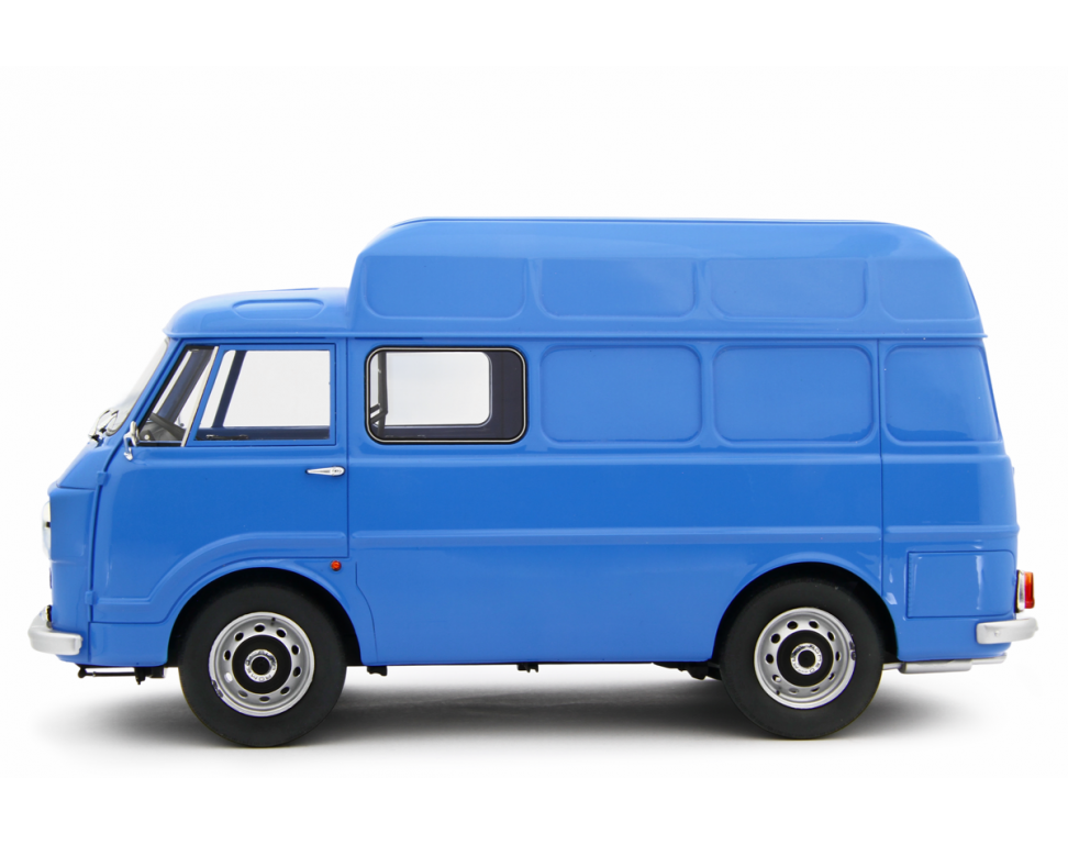 Alfa Romeo F12 Autocarro Tetto Sopralzato 1967 Blu 1:18-3
