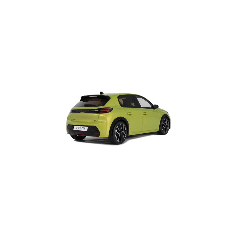 Peugeot e-208 GT 2024 Jaune Agueda 1:18-2