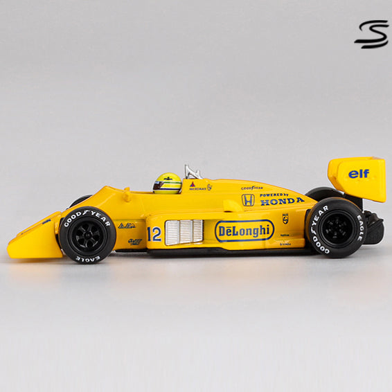 Lotus-Honda 99T #12 Ayrton Senna 1987 Monaco Grand Prix Winner 1:64-3