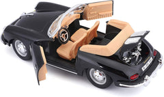 Porsche 356B Cabriolet (1961) Black 1:24-3