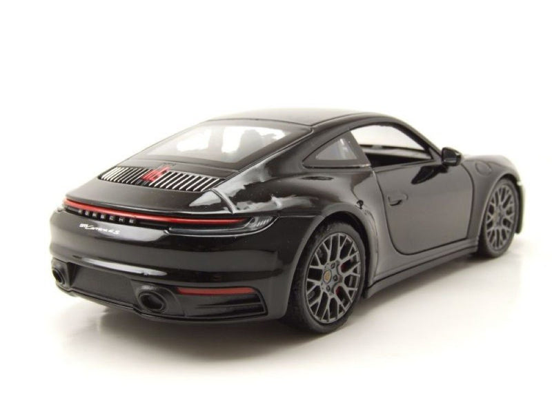 Porsche 911 (992) Carrera 4S 2019 Black 1:24-2