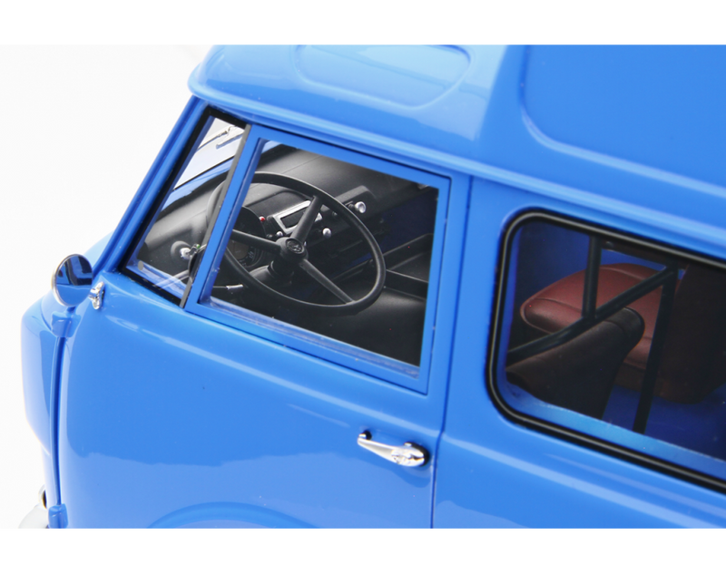 Alfa Romeo F12 Autocarro Tetto Sopralzato 1967 Blu 1:18-10